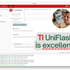 TI UniFlash tool
