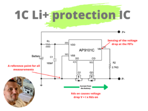 Li pack protection IC