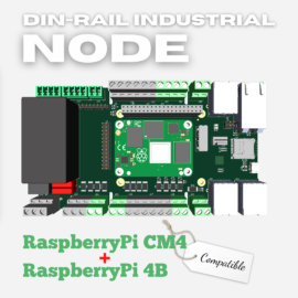 DIN-rail industrial node
