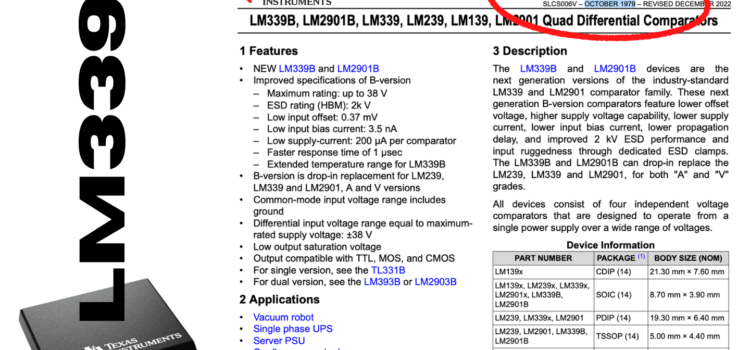 LM339 datasheet